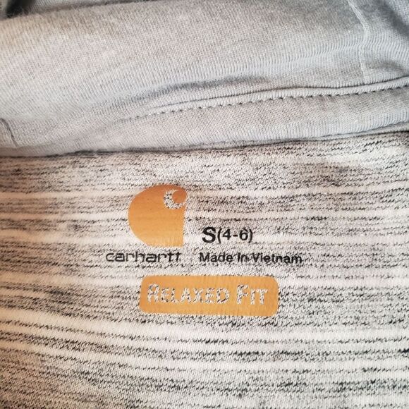 Carhartt Women's Clarksburg Graphic Sleeve Pullover Sweatshirt Hoodie - Picture 4 of 5